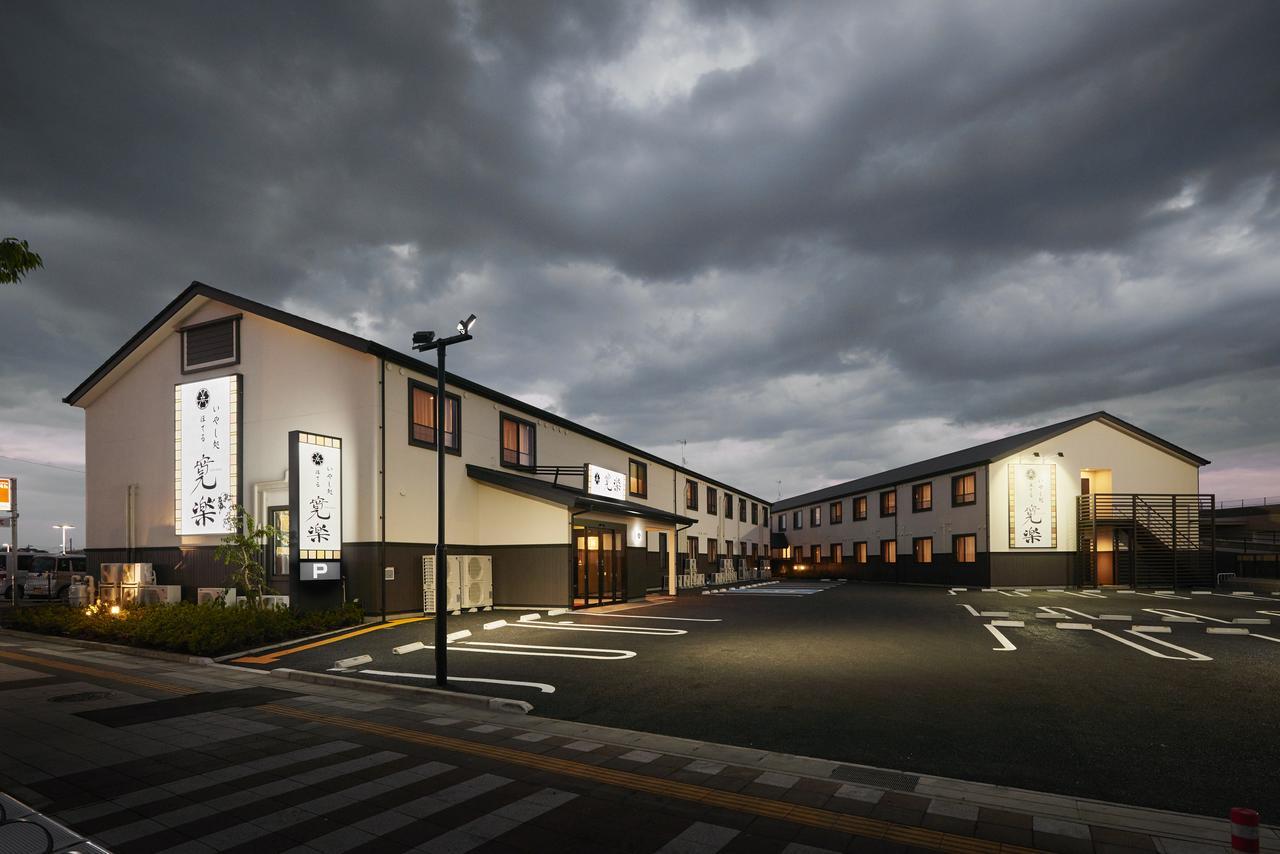 Hotel Kan-Raku Saitama Honjo-Waseda Hinoki No Yakata Zewnętrze zdjęcie